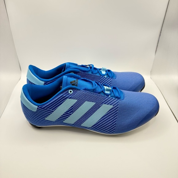 Adidas The Road Shoes Mens Size 10 Women’s 11 Blue Rush Cycling Road Shoes GY682 - Picture 3 of 7